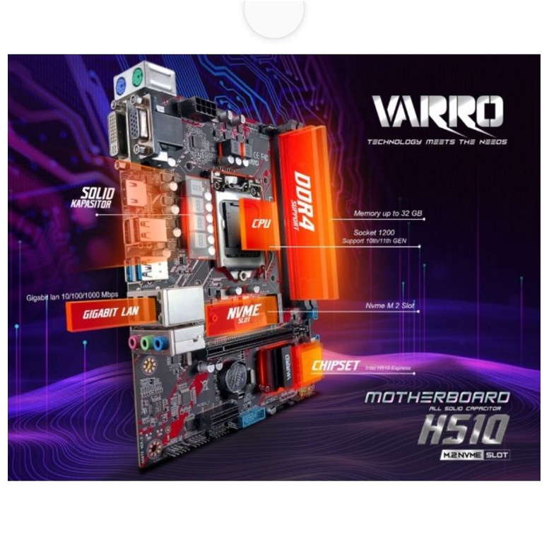 MOTHERBOARD VARRO H510