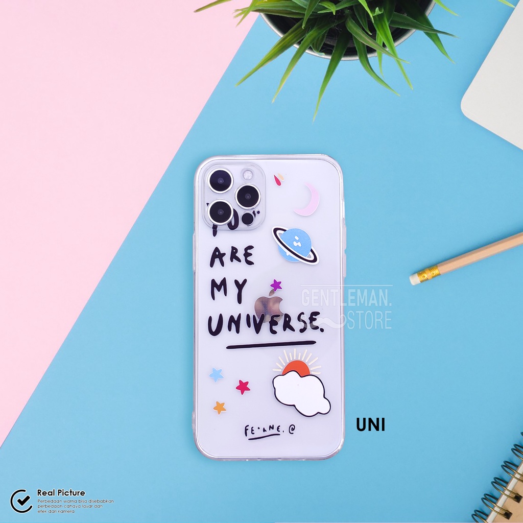 CASE CLEAR PRINT XIAOMI REDMI 6A 7 8 9A 9C 9T 10 #C7