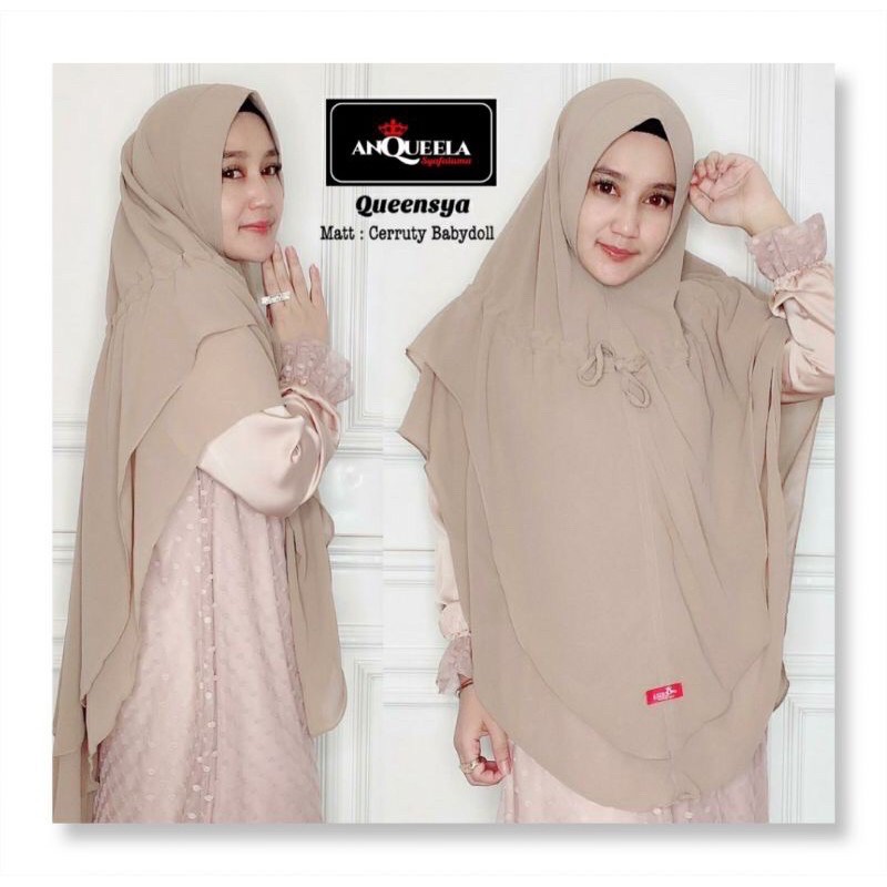 ANQUEELA | Khimar QUENSHA JUMBO ceruty babydoll