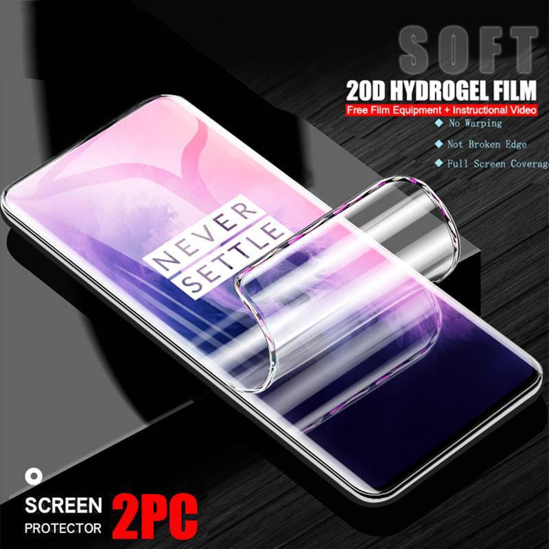 Original Full Cover Hydrogel Film For Oneplus 9 Pro 6 6T 7 7T 8T Pro no Glass Screen Protector For One Plus 7 8 Protective Film