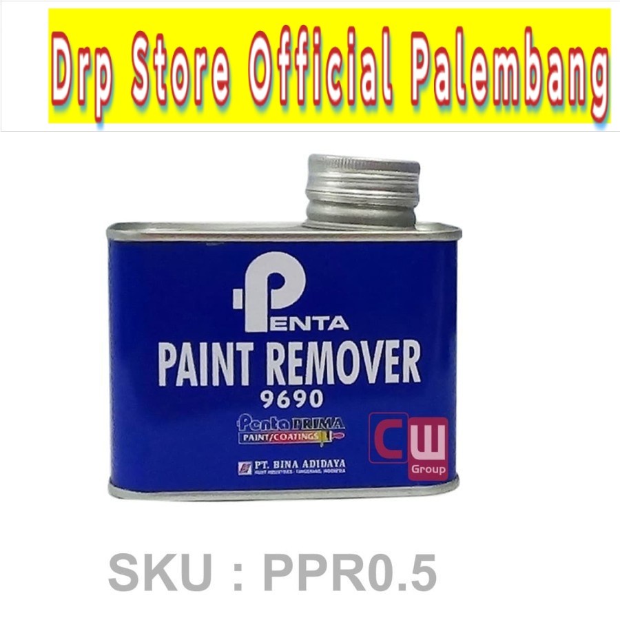 Penta Paint Removal 250 ml Gr Perontok Cat Soda Api Palembang