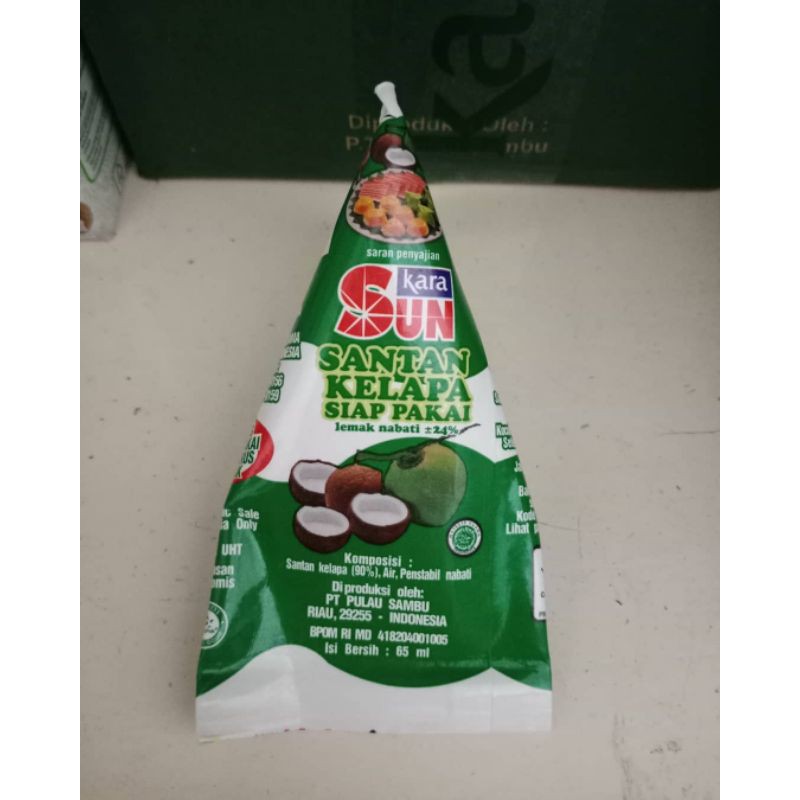 

Santan sunkara renceng 65ml