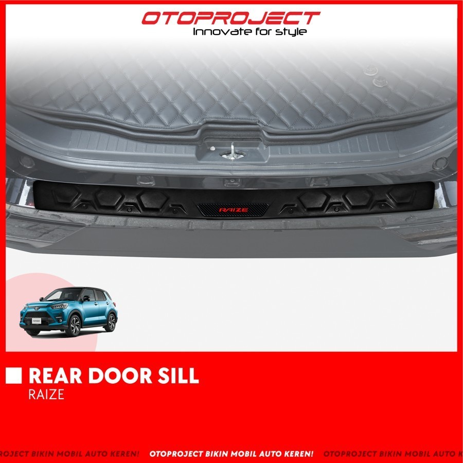 Sill Plate Belakang/Rear Door Sill Plate Toyota Raize 2021