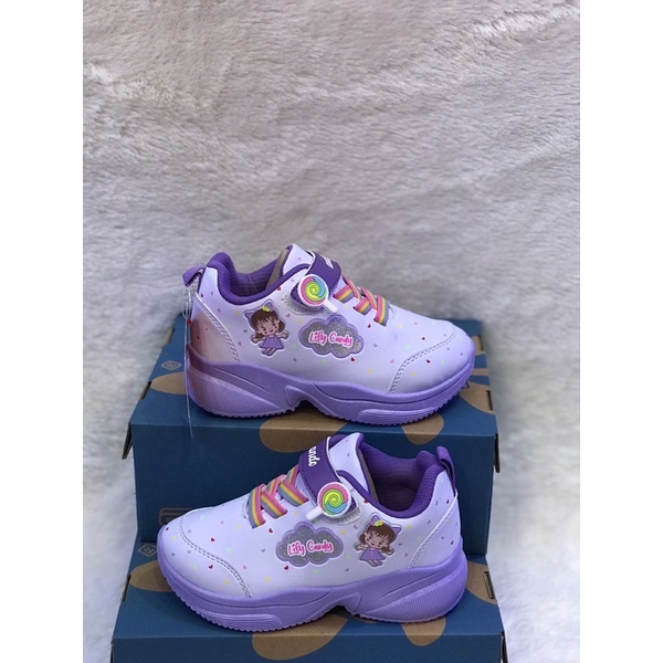 Sepatu sneakers anak ANDO LILY CANDY 3 warna sz 25-32