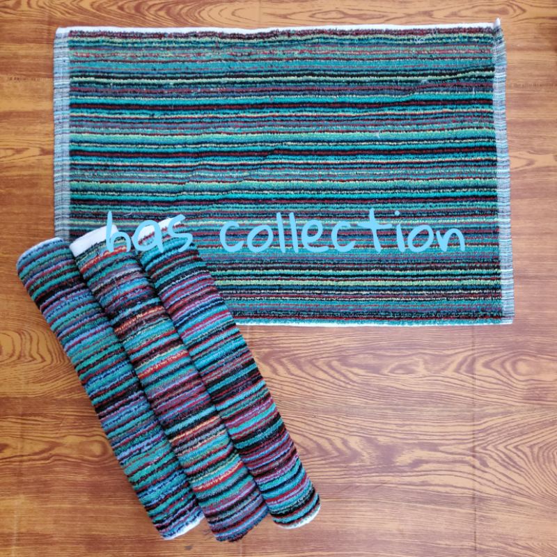 keset handuk salur / Pelangi / Strip Motif RANDOM