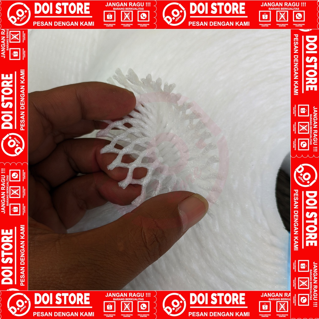 FOAM NET / FOAM JARING / JARING BUAH / BUSA JARING / BUSA BUAH / POLYNET / KEMASAN APEL / BUNGKUS PI