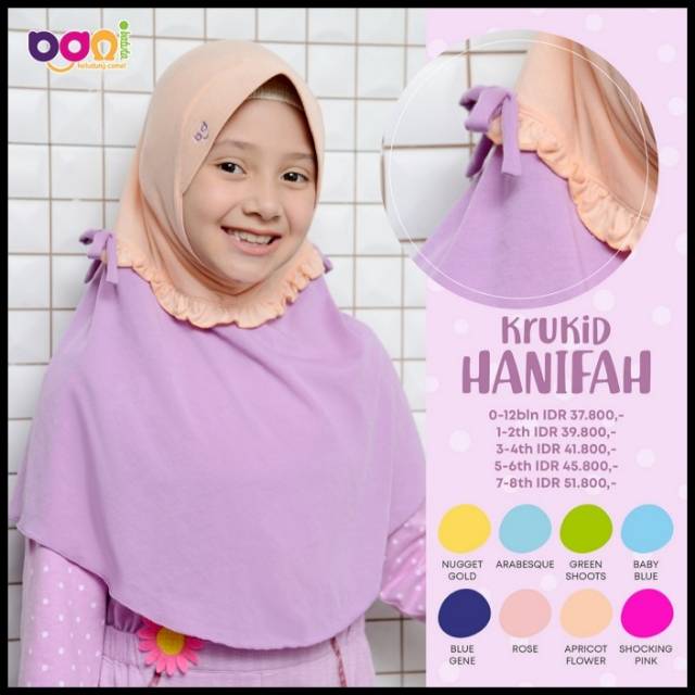 Jilbab anak Rabbani/Krukid/bani batuta/BISA COD BAYAR DITEMPAT