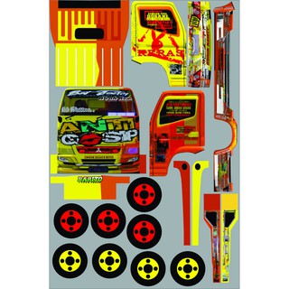 Papercraft miniatur truk Anti gosip skala 16 Shopee Papercraft miniatur truk Anti gosip skala 16 Shopee