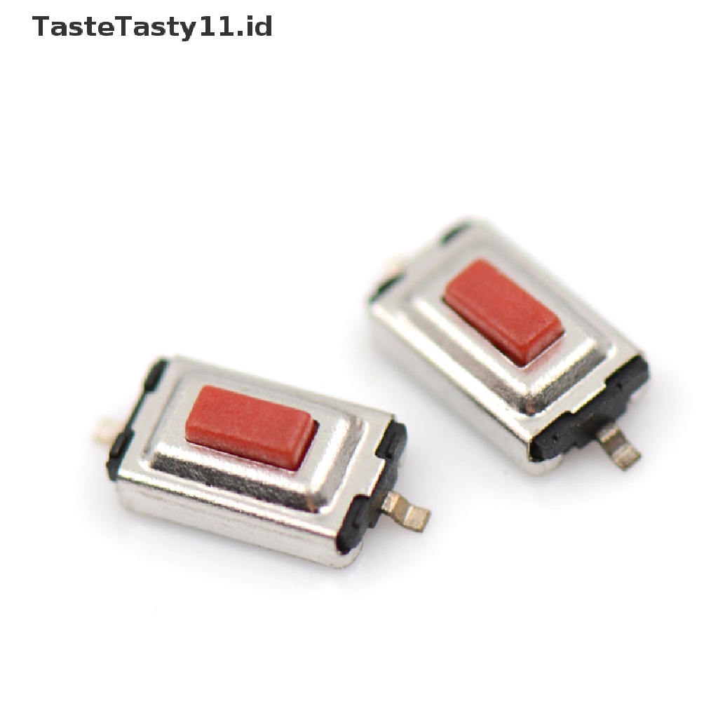 (Tastetasty) 20pcs / Set Tombol Tekan Tactile Switch Mikro 2-pin Id 3x6 X 2.5mm