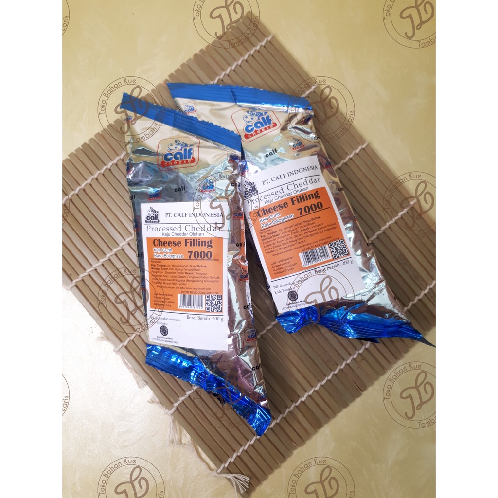 

Calf Cheese Filling 7000 Rasa Keju Bolognase (200 gram)