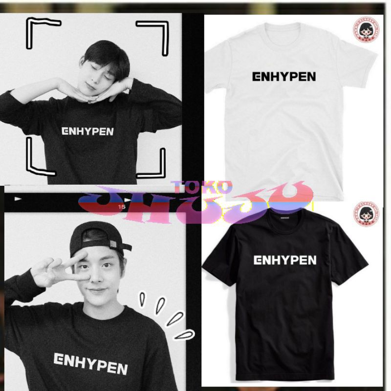 Baju Kaos Enipen Sablon depan