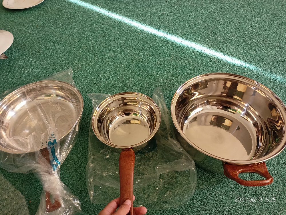 Panci Set Wajan Serbaguna Q2 7206 Panci Stainless