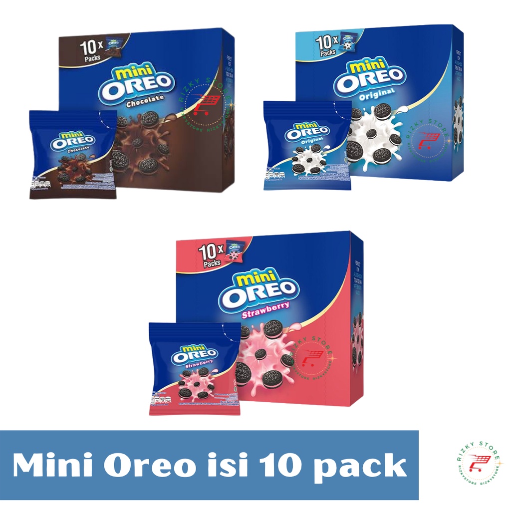 

Oreo Mini Box Isi 10 @ 20 Gram/3 VARIAN/