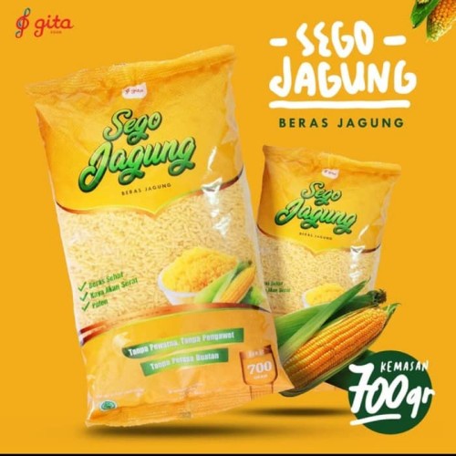 

SEGO ATAU BERAS JAGUNG GITA FOOD KAYA MANFAAT 700 GRAM