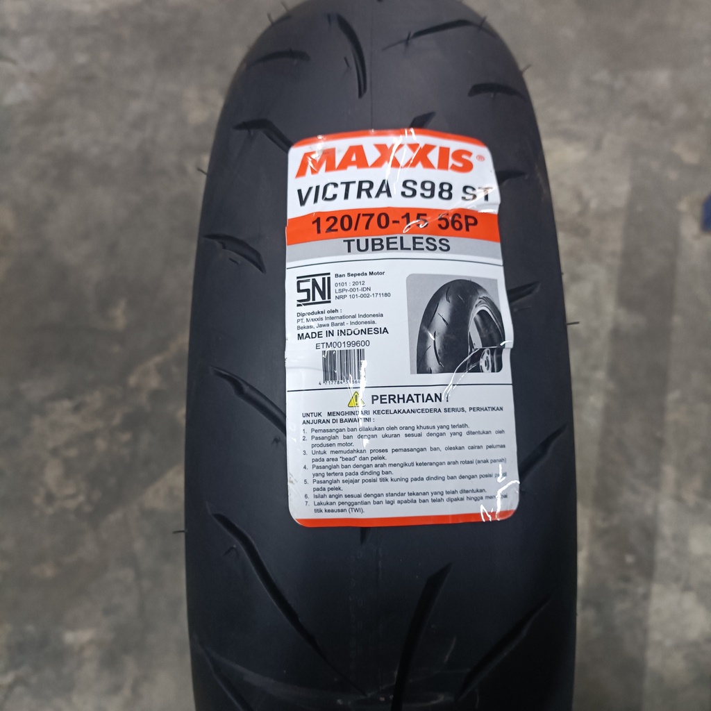 Ban motor matic Maxxis Victra 120 70 15 Xmax tubeless