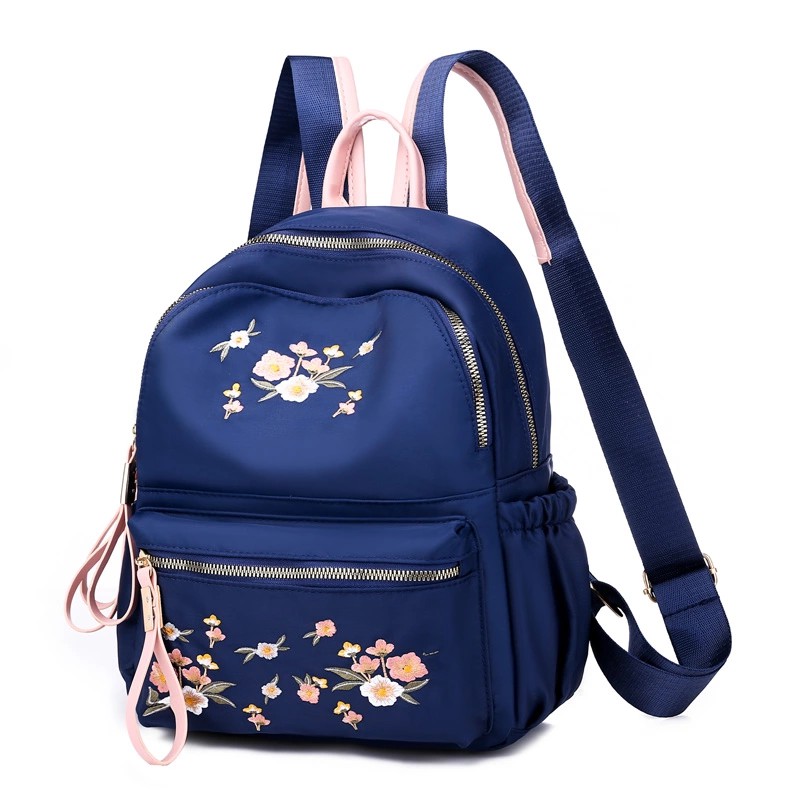 Tas Ransel Fashion Bunga Wanita