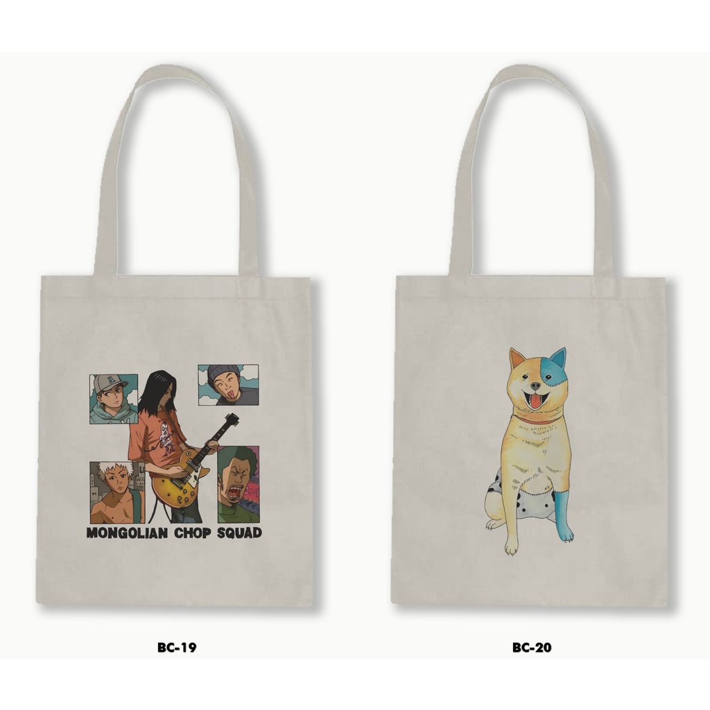 TOTE BAG BLACU - BECK : MONGOLIAN CHOP SQUAD .01