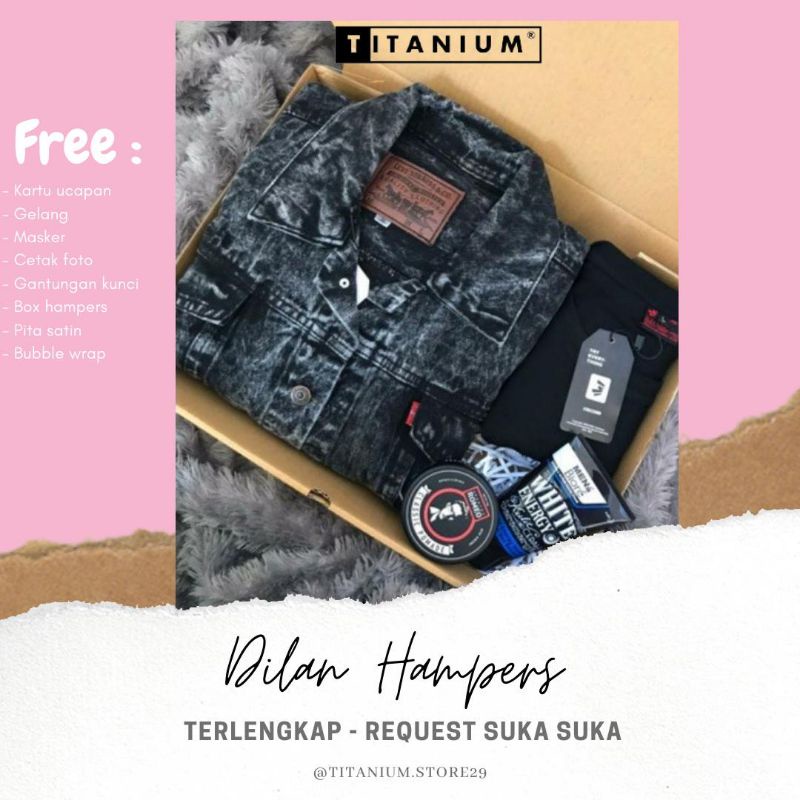 

HAMPERS BOX DILAN GIFT BOX KADO ULTAH KADO PACAR HAMPERS CUSTOM KADO WISUDA HADIAH CUSTOM