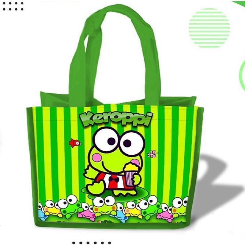 

Goodie Bag Keroppi Souvenir Ulang tahun tas ultah Kantong besek Aqiqah Tasyakuran Khitan Tas Aqiqah