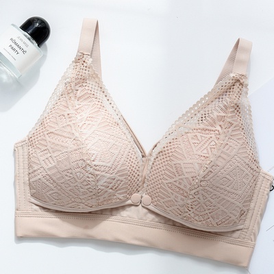 Lace Menyusui bra Sexy Fashion Front Bucklet Menyusui bra