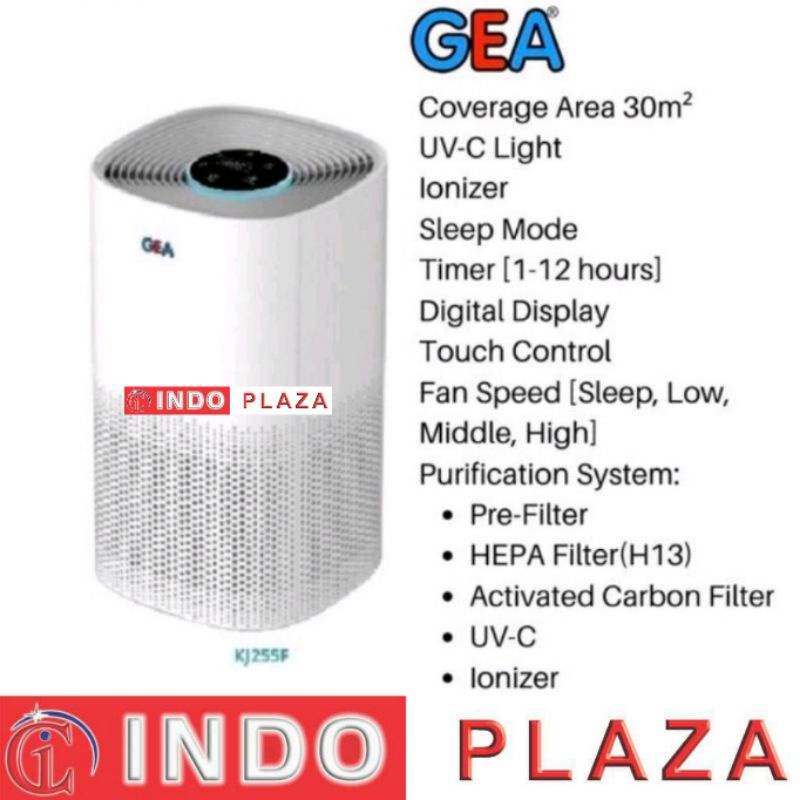 AIR PURIFIER GEA KJ255F CAKUPAN 30 M2