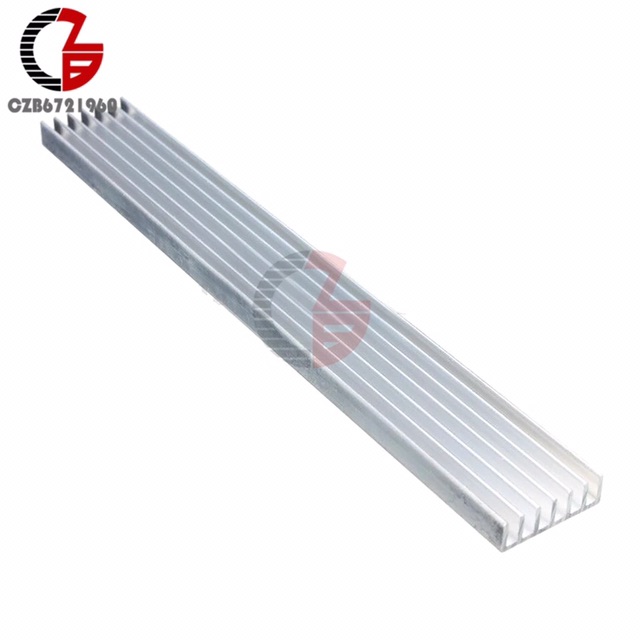 Heat Sink LED 150X20X6 Mm Heat Sink Aluminium Sirip Pendingin