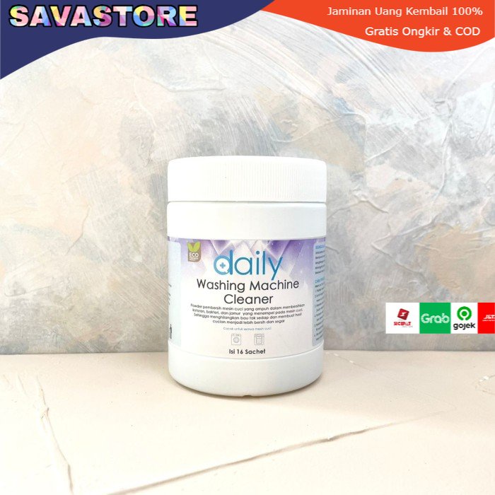 PEMBERSIH MESIN CUCI BUBUK SERBUK DAILY WASHING MACHINE CLEANER POWDER