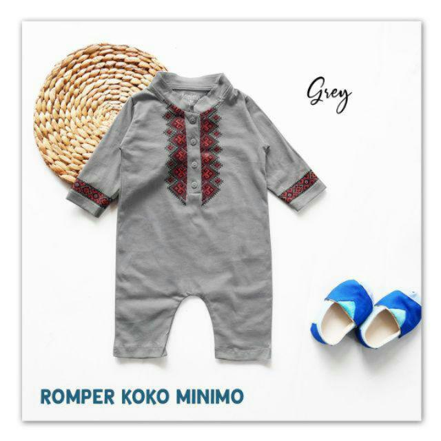 Koko Jumper Set Bayi-abu 10-18 bln