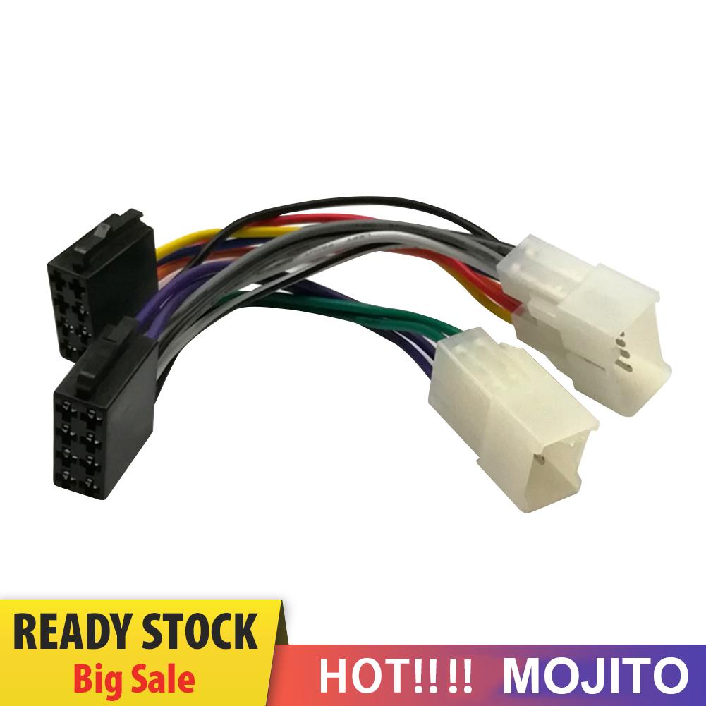 Iso Adaptor Konektor Kabel Harness Stereo Mobil Untuk Toyota Camry Corolla