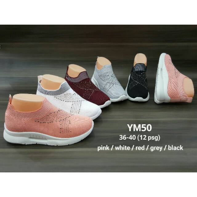 SEPATU SNEAKERS WANITA IMPORT SEPATU RAJUT IMPORT