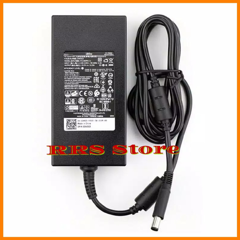 DELL ORI Adapter Charger Alienware 19.5V-9.23A 7.4*5.0mm M14x M15x M17x Precision M4600 M4700 Series