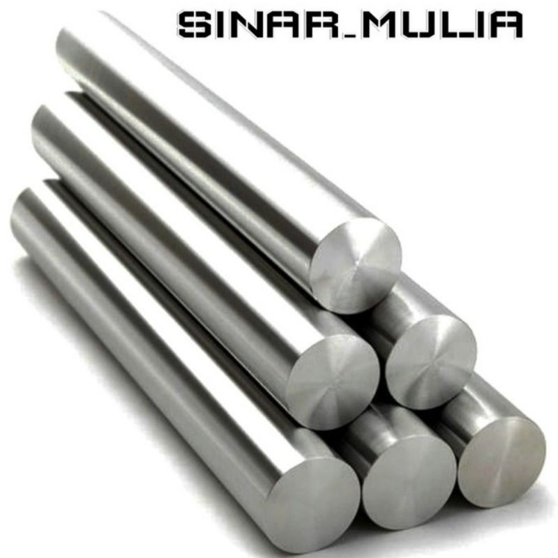 As stainless steel 304 diameter 38mm panjang 250mm