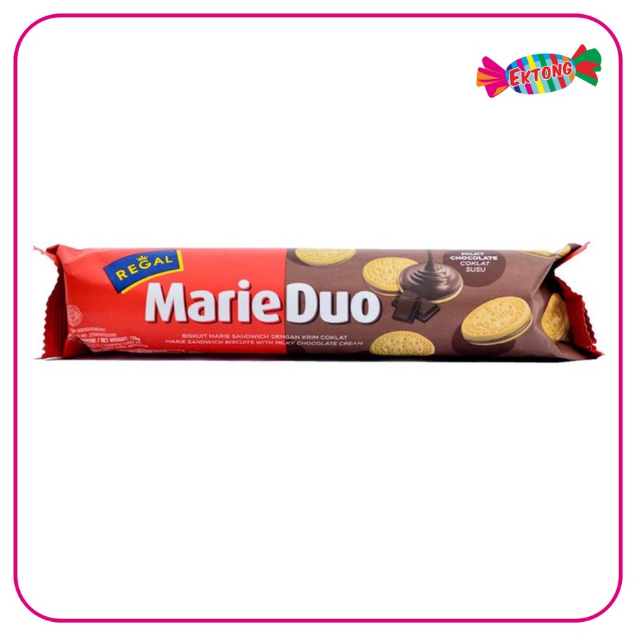 

REGAL MARIE DUO COKELAT BISCUIT 100 GR