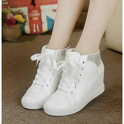 SEPATU WANITA SEPATU BOOT AW 12 PUTIH