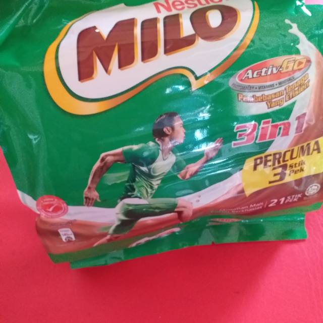 

Milo sachet 3in1/milo stik