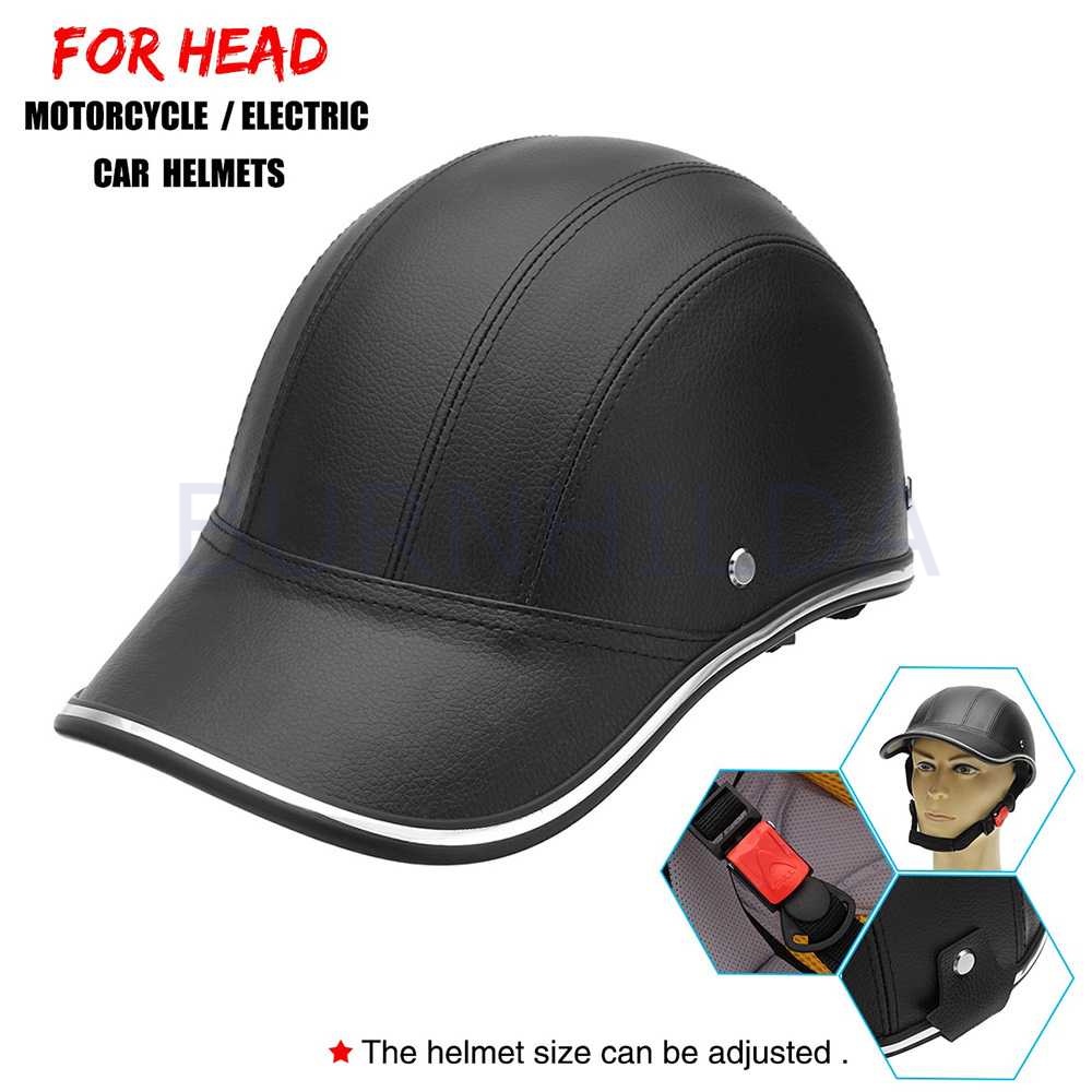 Helm Catok Sepeda Listrik Model Baseball Cap sepeda burnhilda