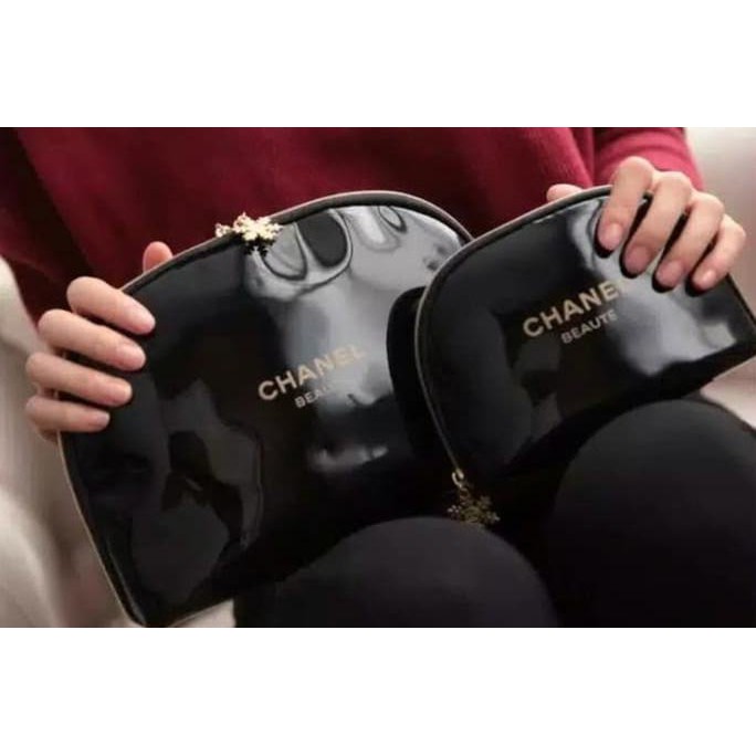 ORI , Pouch MakeUp Chanel |ORIGINAL KUALITAS |HOTLIST | TERBARU | GROSIR | DS WELCOME | HOT PROMO |
