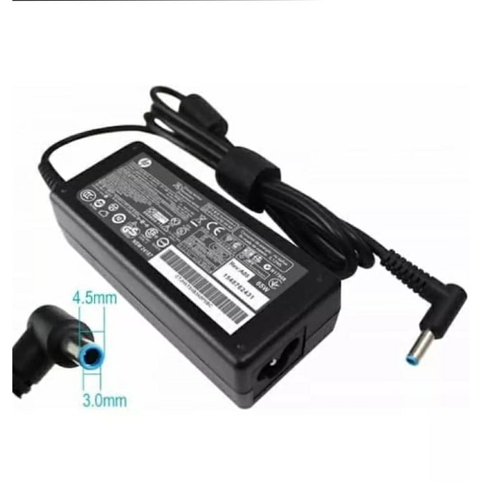 Jual Laptop Charger for HP 741727-001 Blue Tip 45w 740015-002 740015-004 719309-003  721092-001 854054-002 | Shopee Indonesia