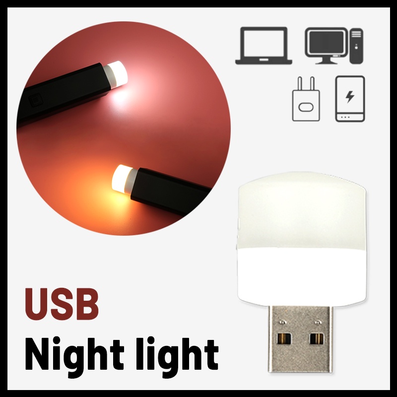 Lampu Baca LED Usb Power Charging Proteksi Mata