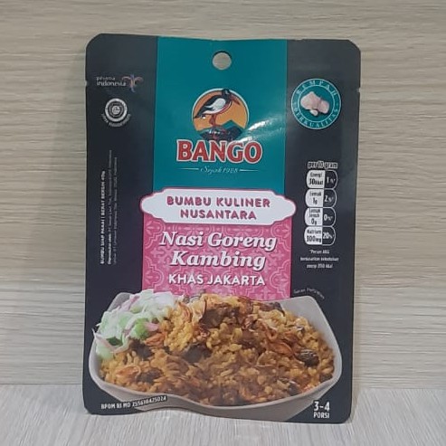 

Bango Bumbu Nasi Goreng Kambing Khas Jakarta 40 gr