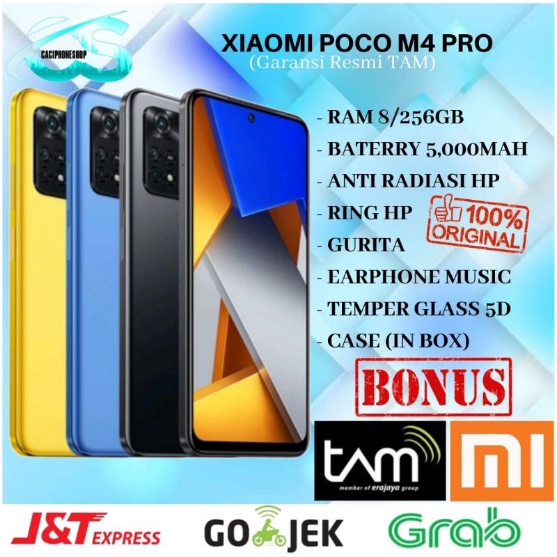 Xiaomi Poco M4 Pro Ram 8GB Rom 256GB 8/256 & 6/128 Garansi Resmi Tam 15 Bulan-0