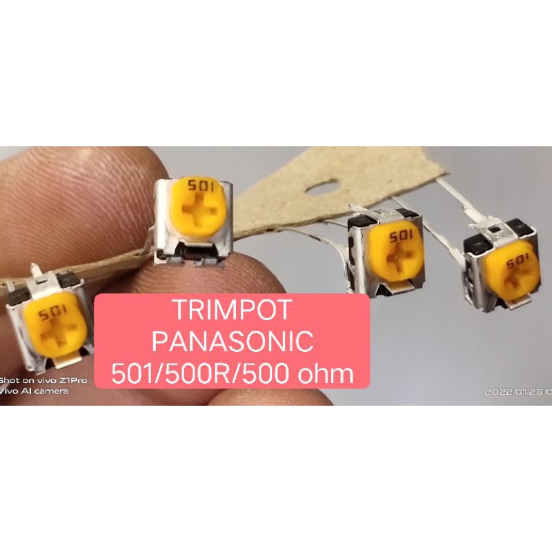 TRIMPOT VR PANASONIC 501 / 500R / 500 OHM