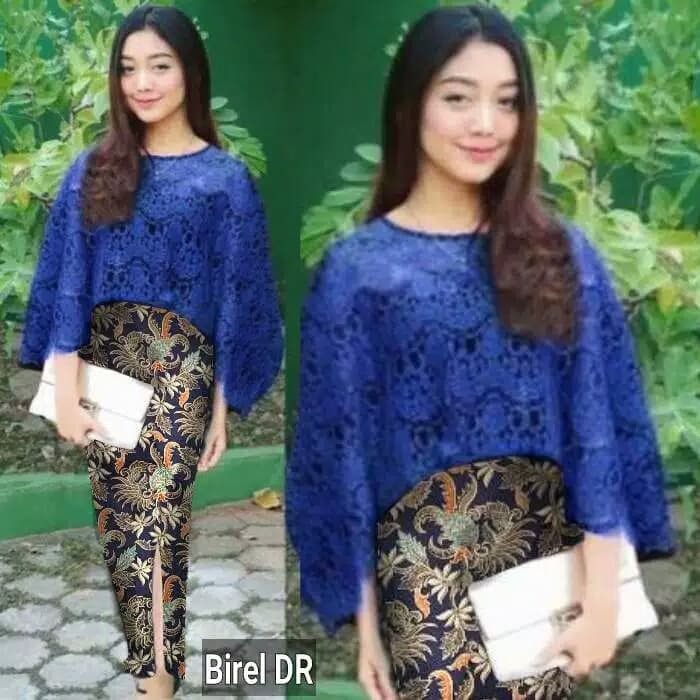 stlan kebaya wisuda/set batik silk/kebaya muslim modern/baju pesta ABG/resmi/seragam pagar ayu/pensi