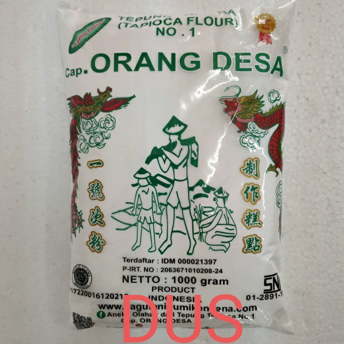 

BISA COD tepung tapioka sagu tani bumi kencana 1kg dus