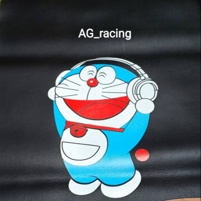 Kulit jok motor MR Doraemon besar