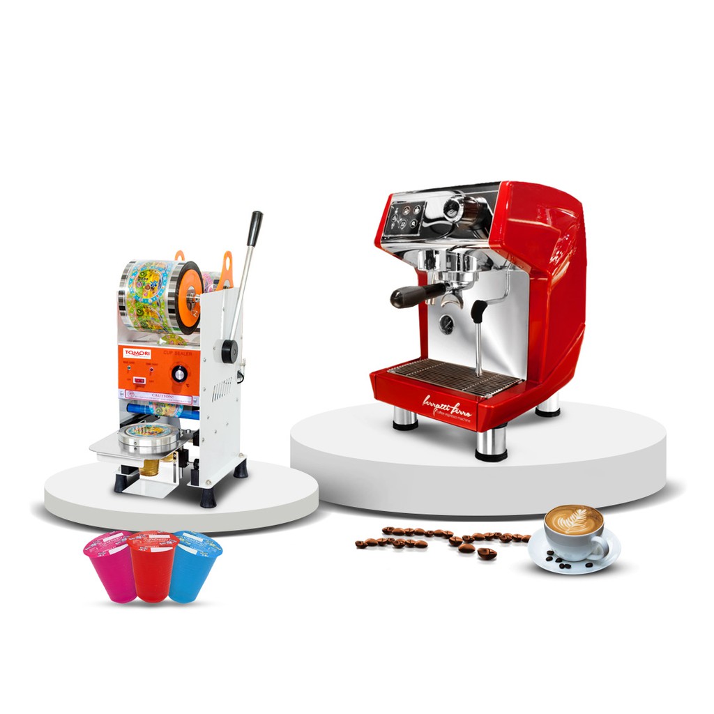 Paket Mesin Kopi Espresso Machine Cup - 32