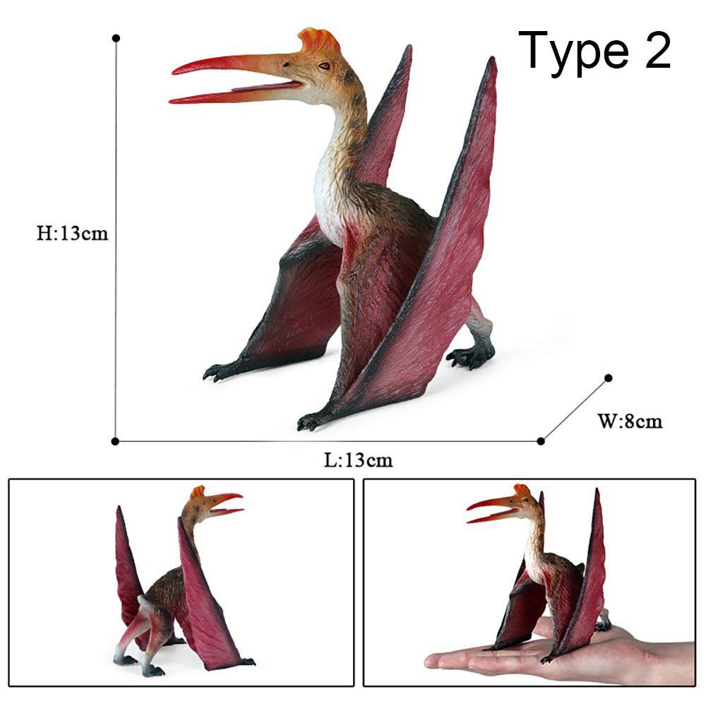 R-flower Mainan Edukasi Bentuk Pterosaurus Realistis Untuk Belajar Sains