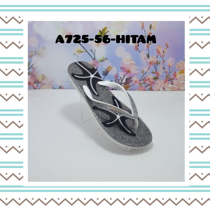 SANDAL IMPORT MODEL FLAT WANITA KASUAL NYAMAN DAN MODIS A725-56 KARIS 37-41