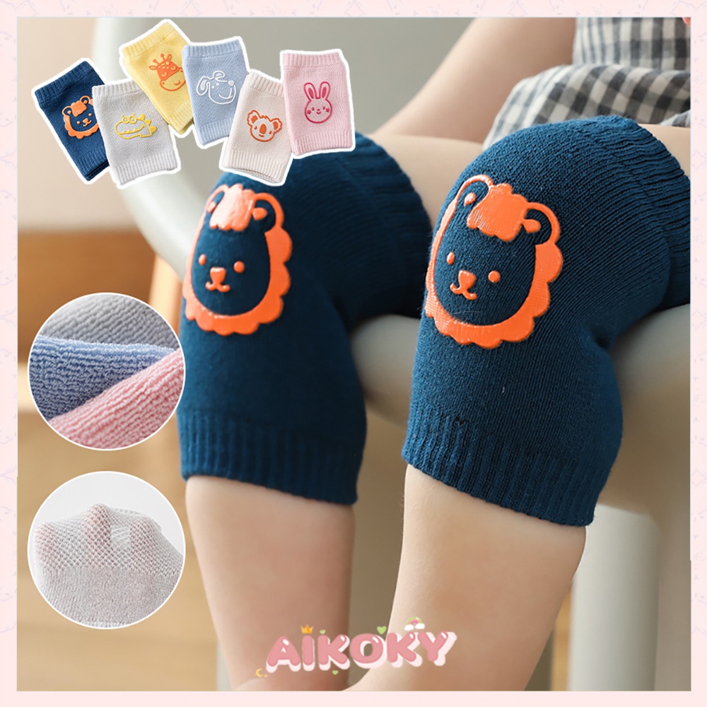 Aikoky Pelindung Lutut Anak Bayi/Baby Knee Pad Protector anti slip/Baby Kneepad