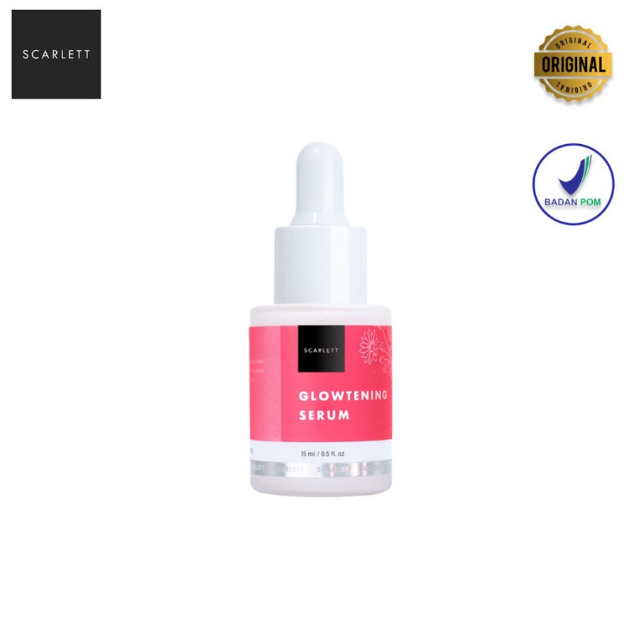 [ Serum Wajah ] Scarlett Whitening &amp; Brightly Ever, Acne &amp; Glowing